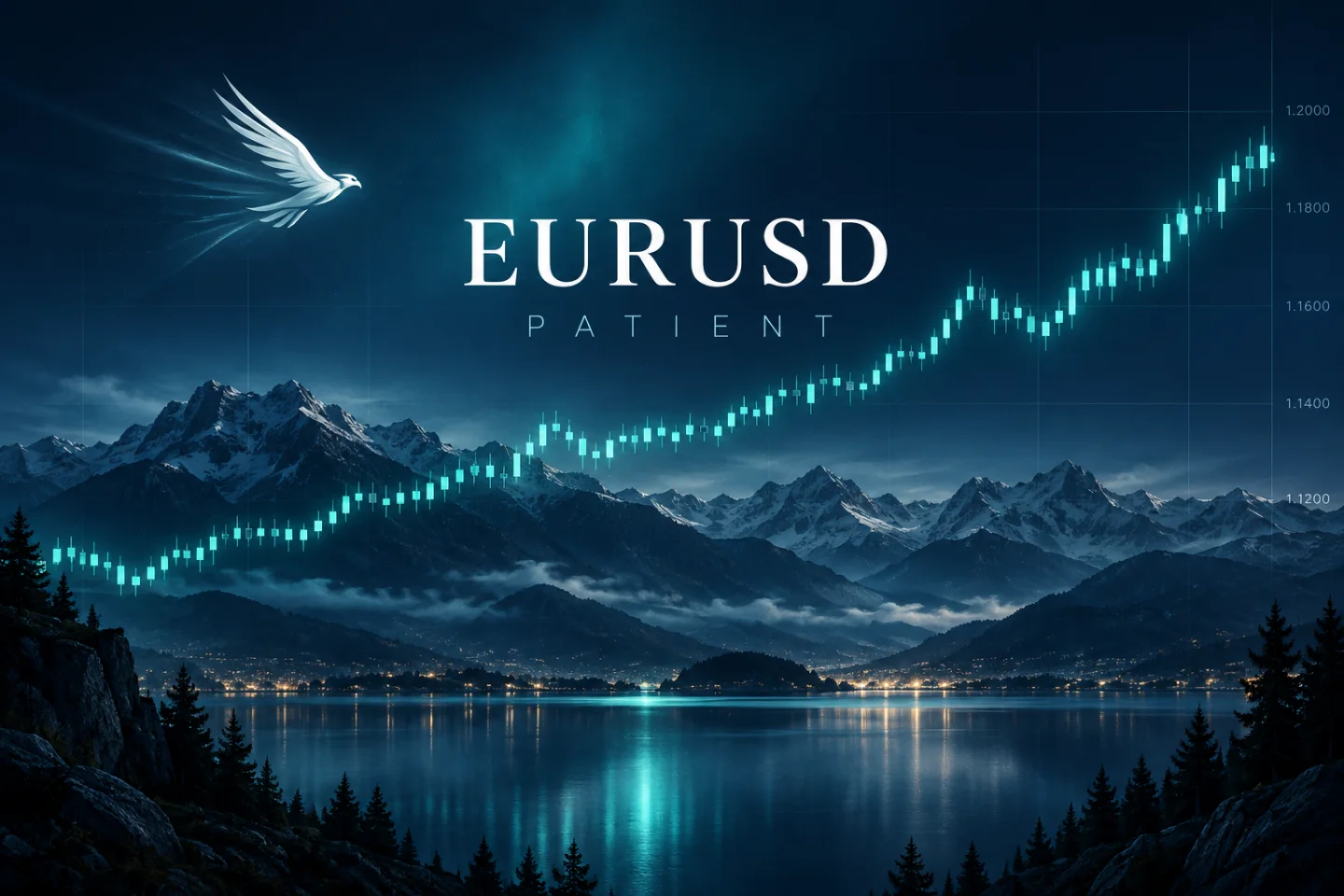 Kestrel EA brand artwork for the EURUSD Patient variant